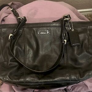 Coach Leather Shoulder Bag